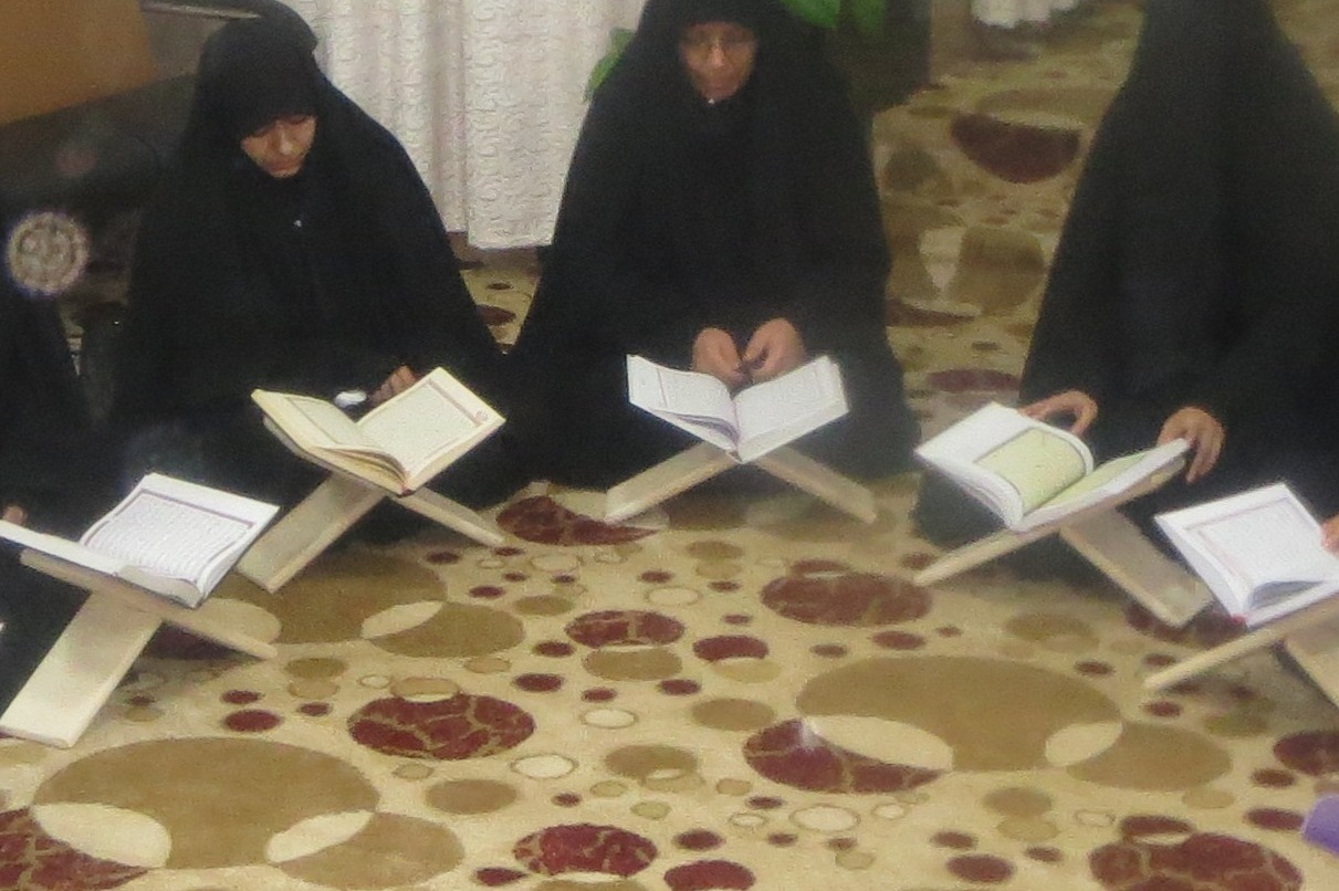 دورة الكوثر القرآنية للكوادر النسوية بالنجف / دارالقرآن بالعتبة العلوية تختتم محافلها الشعبانية القرآنية