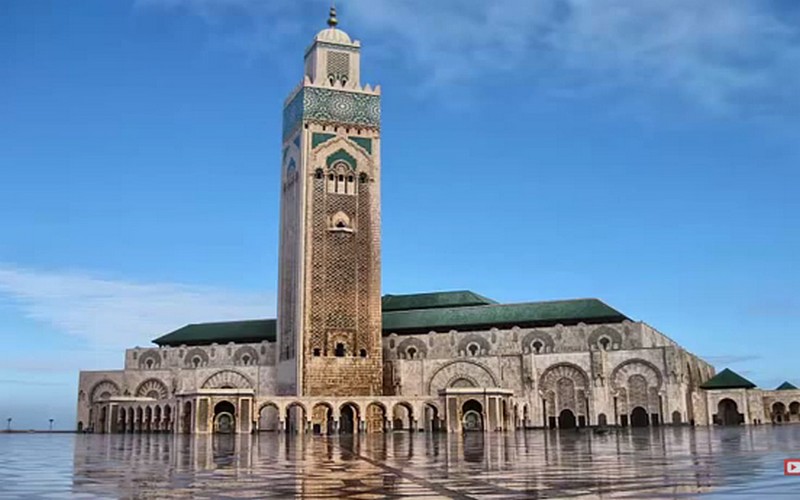 مسجد الحسن الثاني في المغرب
