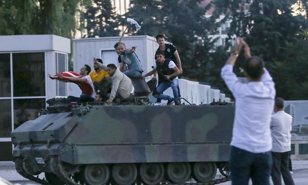 Military attempts coup in Turkey
