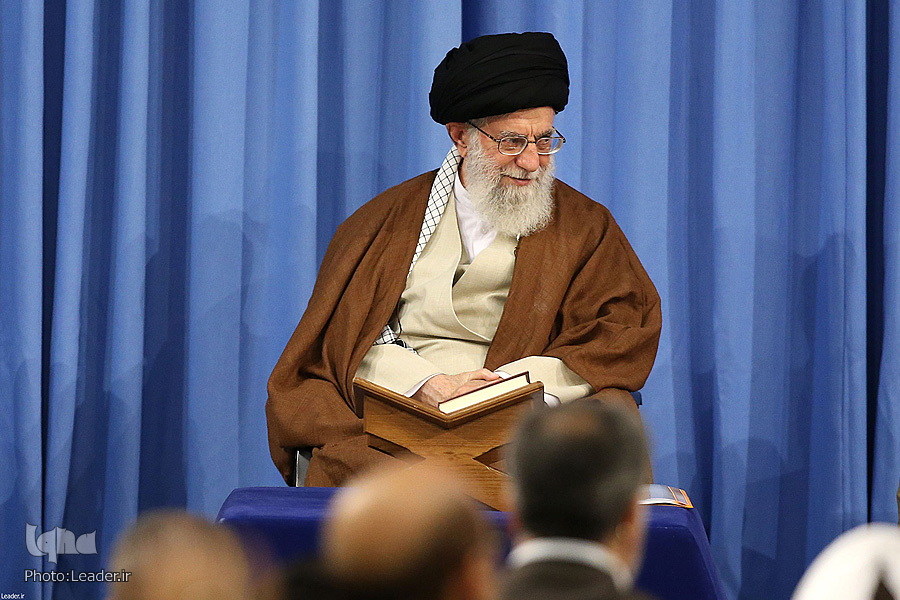 Leader Attends Quran Recitation Session