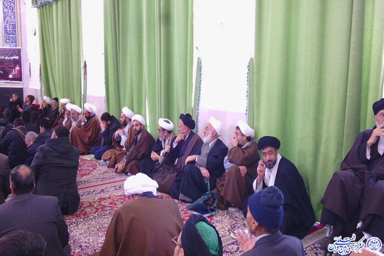 برگزاری مراسم اربعین رحلت امام جمعه سابق سبزوار