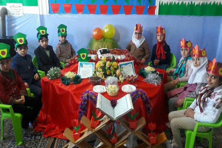 جشن پایان‌ دوره روخوانی نوگلان جامعه‌القرآن خدابنده