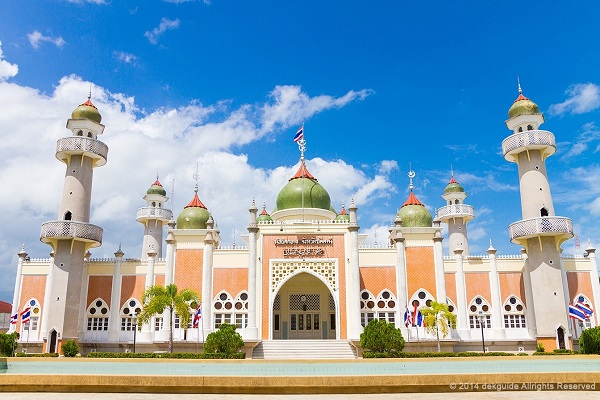 مسجد پاتانی زیباترین مسجد تایلند/ ادیت شده