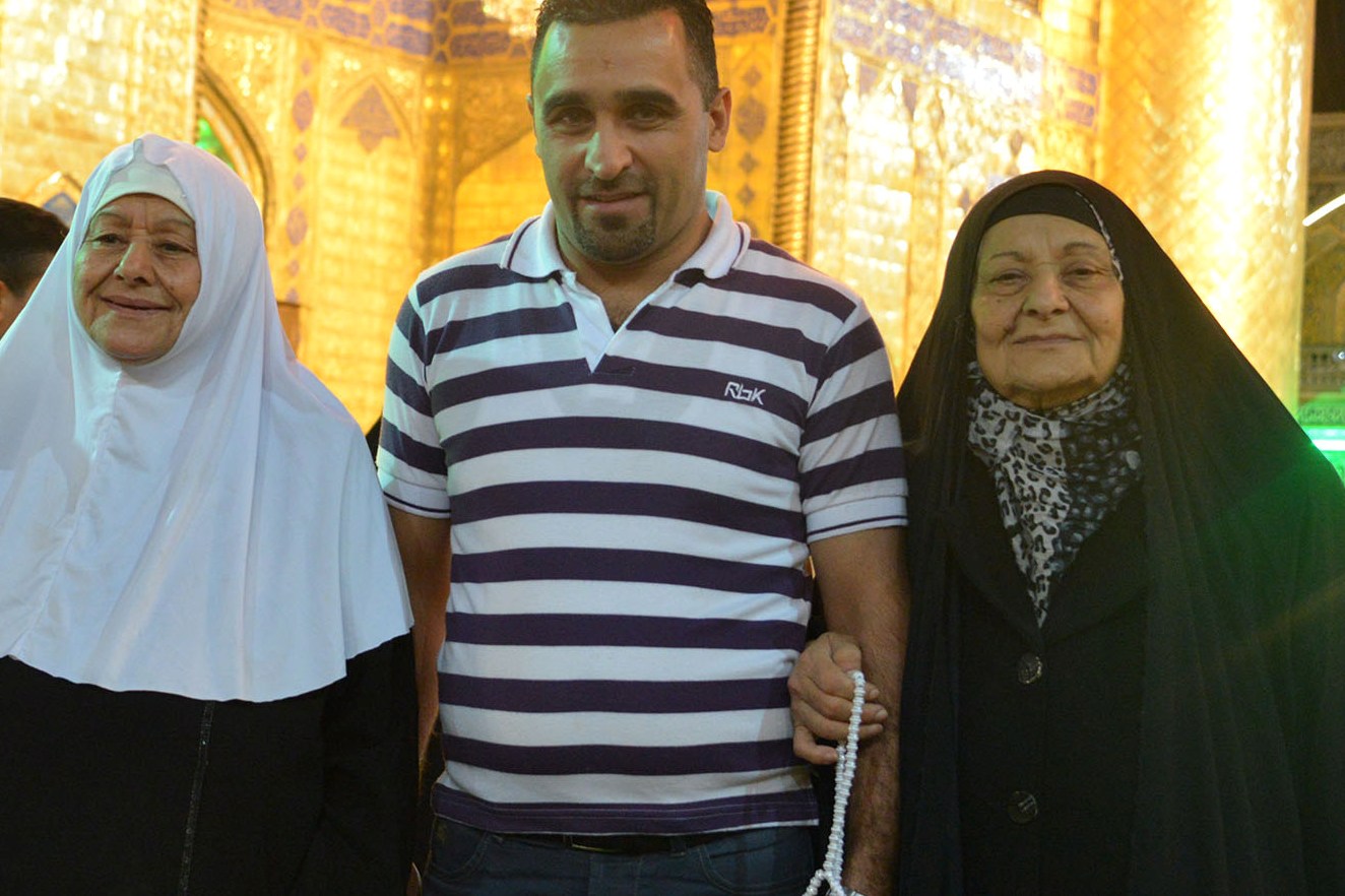 آستان علوی؛ میزبان مسن‌ترین بانوی مربی تجوید قرآن عراق + عکس