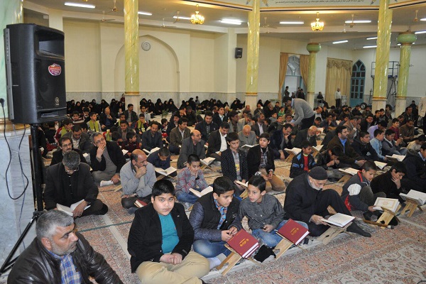 حضور مؤسسه پردیس قرآن در همایش قرآن و عترت جلسات قرآن کاشمر