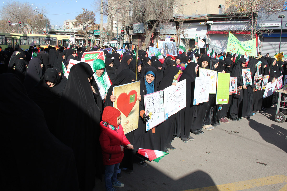 راهپیمایی ۲۲ بهمن زنجان