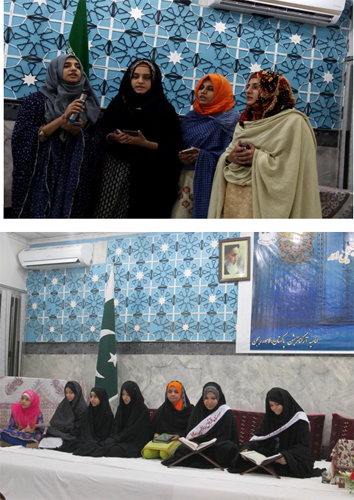 مسابقات قرآن ویژه بانوان در لاهور + عکس