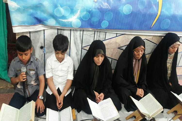 مراسم جزءخوانی قرآن در جامعه‍‌القرآن خدابنده