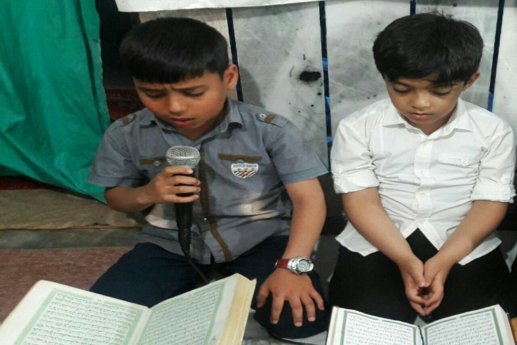 مراسم جزءخوانی قرآن در جامعه‍‌القرآن خدابنده