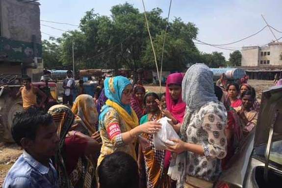 اطعام نیازمندان توسط سازمان «حسین کیست» در هند