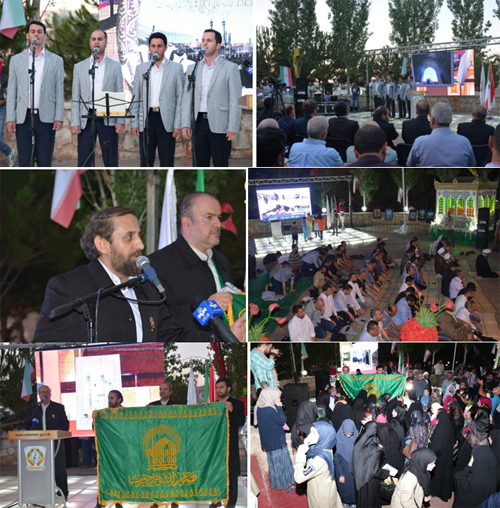 قاریان ایرانی در جشنواره دهه کرامت لبنان + عکس