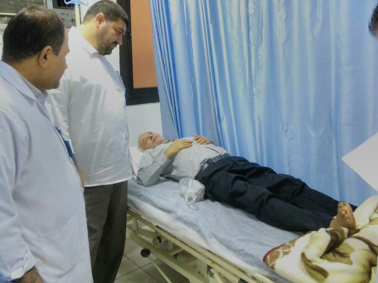 عیادت از بیماران بستری در بیمارستان سعودی + تصاویر