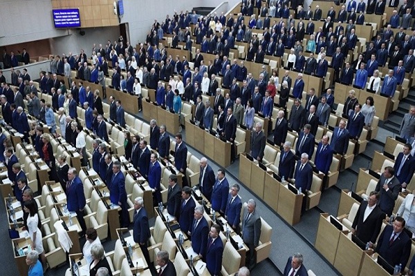 خواندن دعا در جلسات پارلمان روسیه