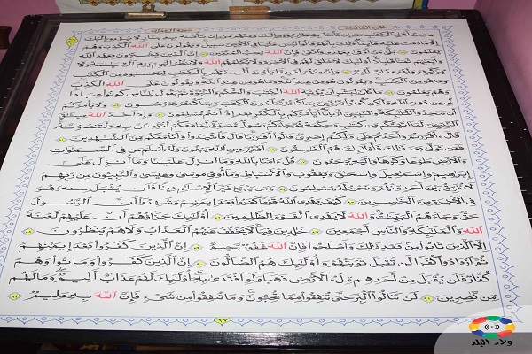 موفقیت خوشنویسی مصری در کتابت 140 روزه قرآن