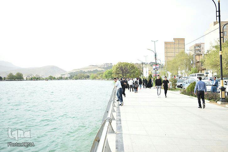 دریاچه کیو؛ از جاذبه های توریستی شهر م آباد + ع دریاچه کیو؛ از جاذبه های توریستی شهر م آباد + ع