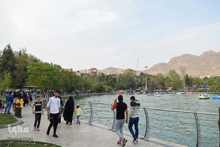 دریاچه کیو؛ از جاذبه های توریستی شهر م آباد + ع دریاچه کیو؛ از جاذبه های توریستی شهر م آباد + ع