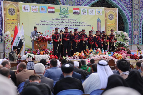 تصاویری از افتتاح جشنواره قرآنی «سعید بن جبیر» در عراق
