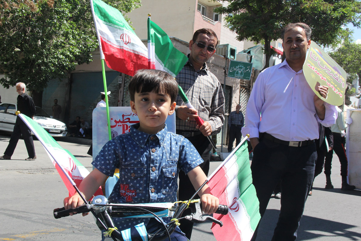حضور حماسی مردم زنجان در راهپیمایی روز جهانی قدس