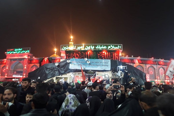 تصاویری از شب اربعین حسینی به روایت دوربین ایکنا