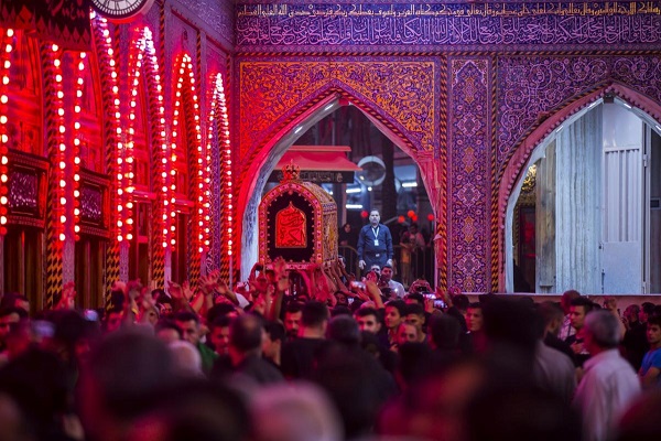 شب شهادت امام علی(ع) در حرم عباسی به روایت تصاویر