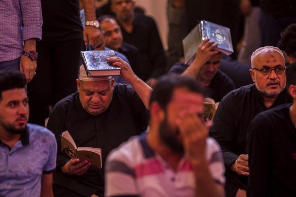 شب شهادت امام علی(ع) در حرم عباسی به روایت تصاویر