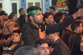گزارش تصویری عزاداری محرم در حسینیه ثارالله خرم‌آباد