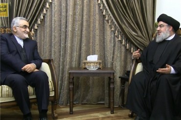 ईरानी संसदीय प्रतिनिधिमंडल की हसन Nasrallah के साथ मुलाकात