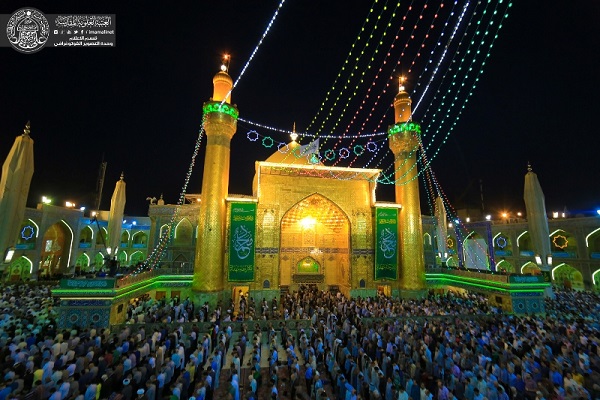 ईदे मब्अष में मिल्यूनों तीर्थयात्रियों की उपस्थिति का इमाम अली के रौज़े द्वारा स्वागत + तस्वीरें
