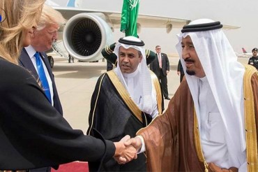 瑞典穆斯林对沙特国王与特朗普妻子握手做出反应