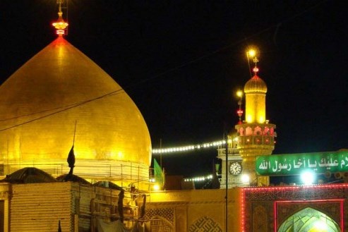 المركزي العراقي يتبرع بـ100كغم من الذهب لقبة ضريح الإمام علي
