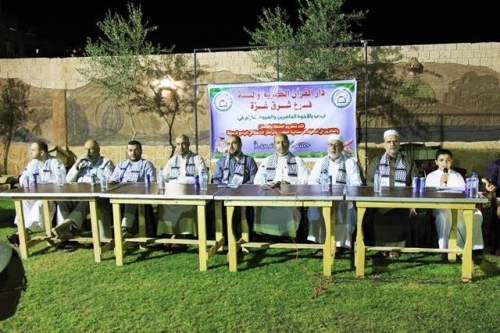 تُكريم الفائزين بالمسابقات القرآنية في شرق غزة