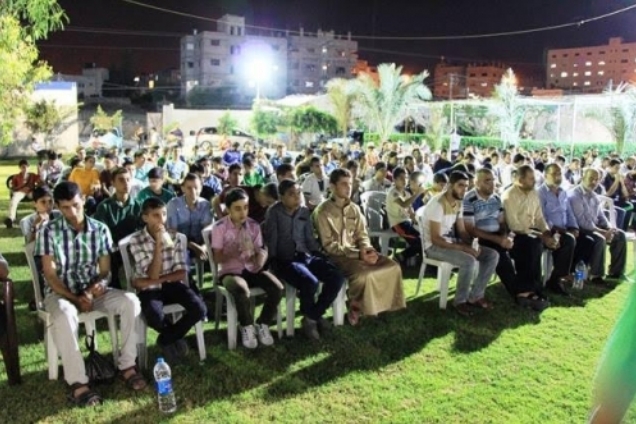 تُكريم الفائزين بالمسابقات القرآنية في شرق غزة