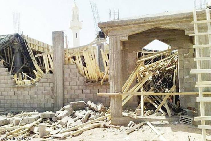 استكمال بناء مسجد القدس في عنجرة
