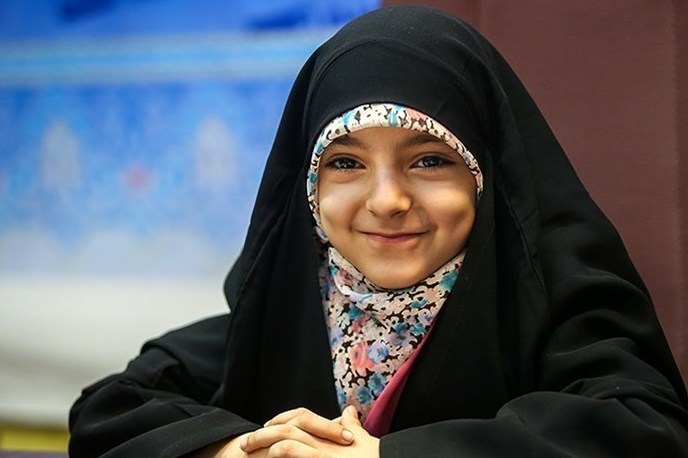 إيفاد الطفلة الايرانية 
