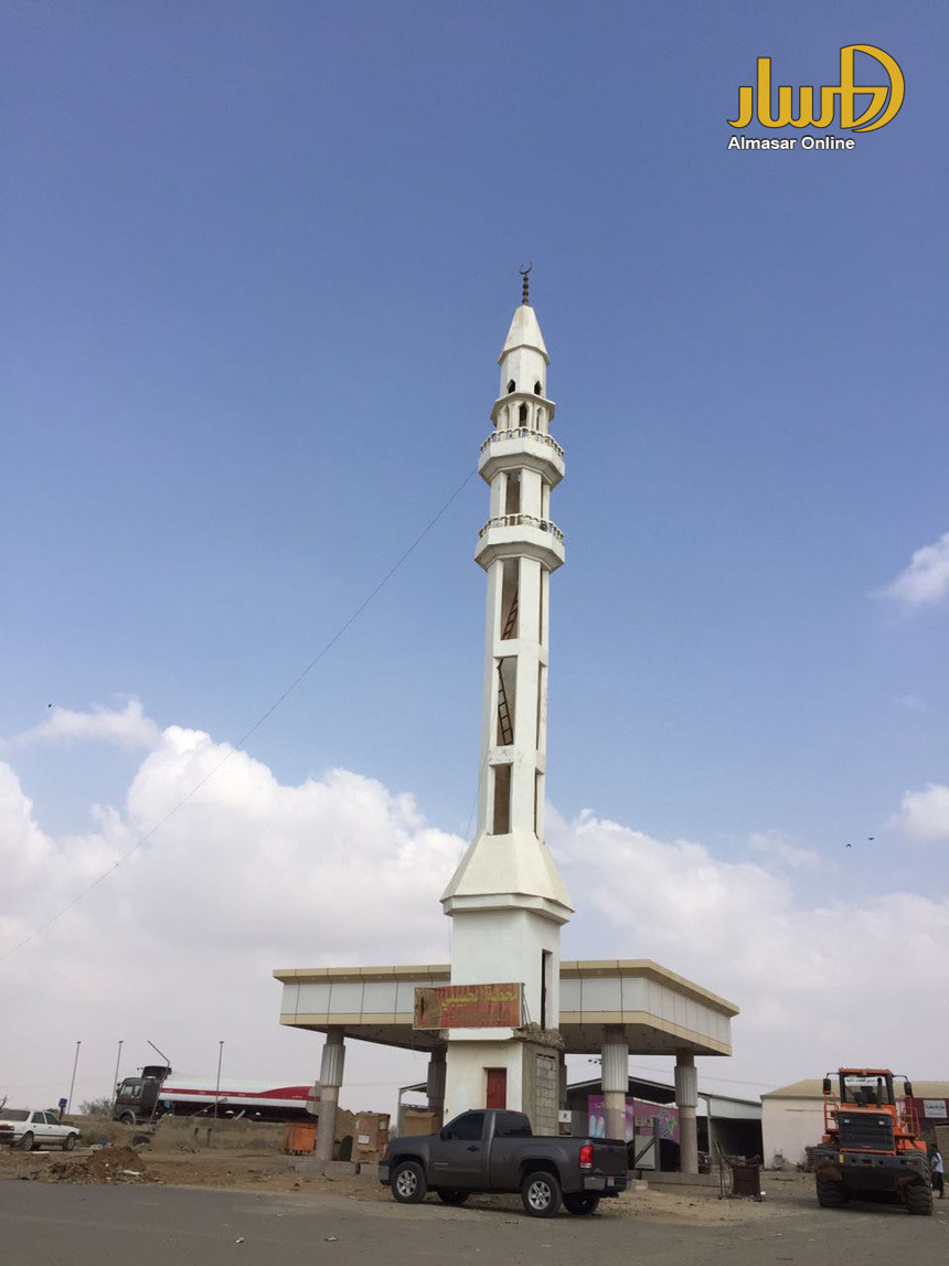 منارة مسجد للإعلان التجاري