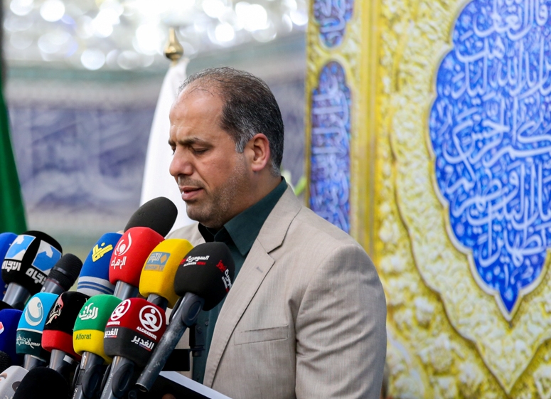 بالصور...افتتاح قسم الزيارة في صحن فاطمة الزهراء(س) في النجف