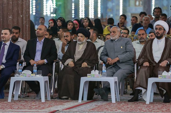 بحضور ممثلي المرجعية ، اختتام فعاليات مهرجان ربيع الشهادة الثقافي العالمي