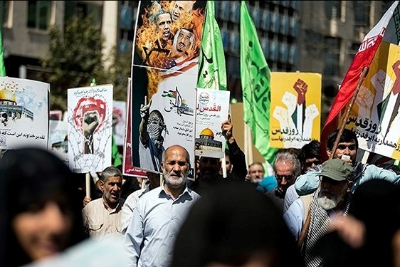 بالصور... انطلاق مسيرات احياء يوم القدس العالمي في ايران