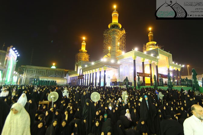 الكاظمية المقدسة تكتظ بالزائرين لاحياء ذكرى استشهاد الامام الجواد(ع)