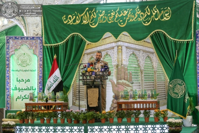 بالصور...إنطلاق فعاليات مهرجان الغدير السنوي فی النجف الأشرف