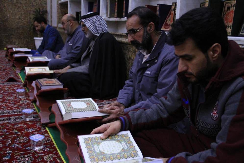جلسات قرآنيّة أسبوعيّة متخصّصة في التلاوة بمشاركة قراء عراقيين
