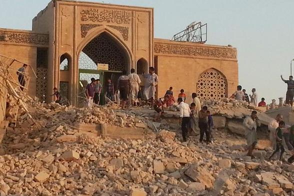 الجيش العراقى يستعيد مرقد النبى يونس(ع)