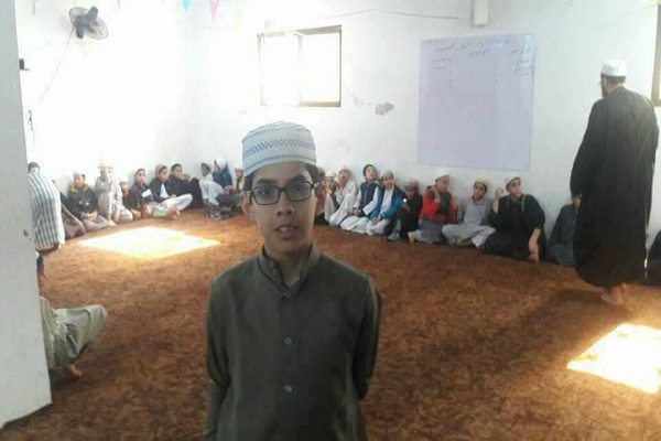 الطفل ابراهيم العكايلة يتلو القرآن كاملا غيبا في جلسة واحدة في الطفيلة