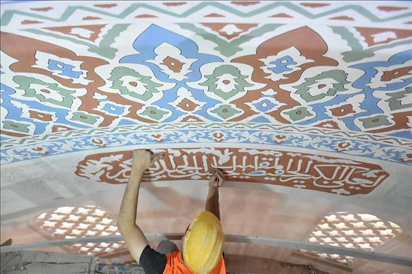 ترميم مسجد أثري في تركيا