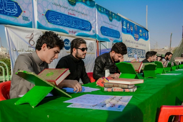 بالصور..كيف رافق القرآن الكريم الزحف المليوني عبر مئات الكيلومترات