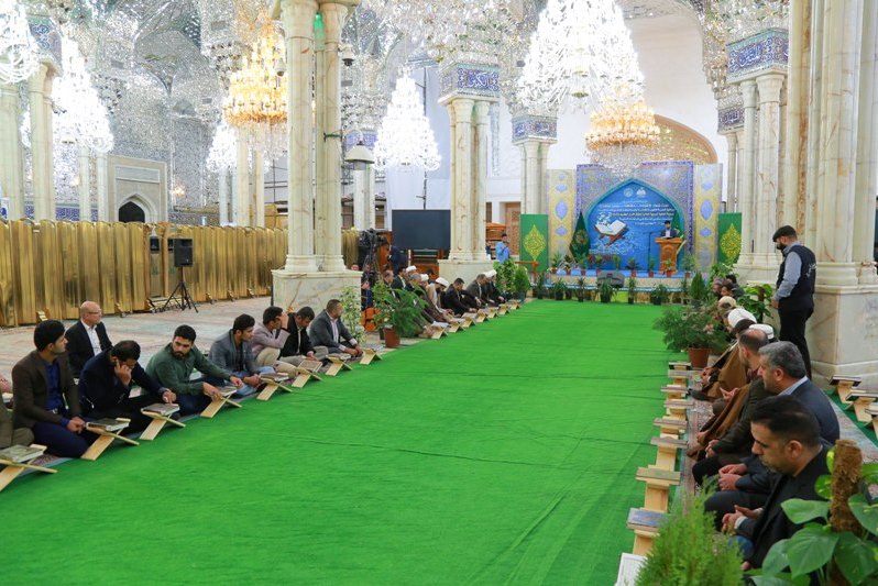 العتبة العلوية المقدسة ترعى ختام مسابقة النخبة السنوية العاشرة لحفظ القرآن الكريم وتلاوته