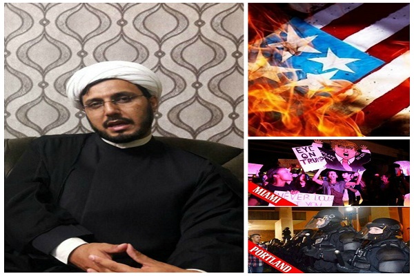 قرار ترامب منع المهاجرین من الدخول الی أمریکا کشف عن حقیقة أمریکا