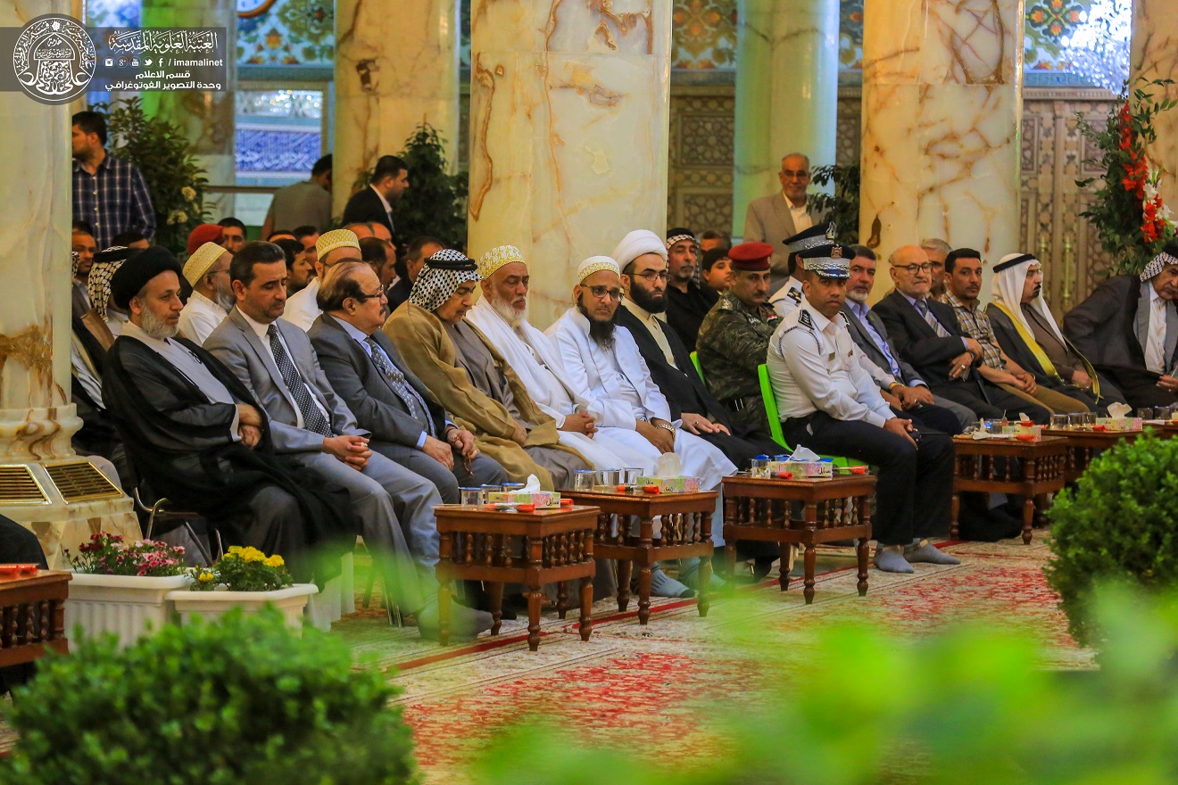 العتبة العلوية تقيم احتفالها الرسمي بمناسبة ذكرى ولادة أمير المؤمنين (ع)