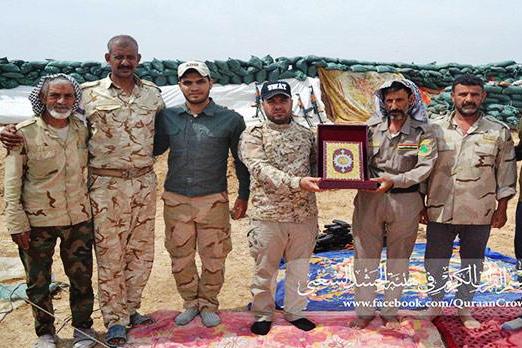 الحشد الشعبي يواصل نشاطه القرآني في مناطق الموصل