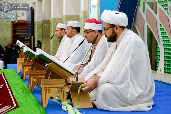 العتبة العلوية تستضيف كوكبة من القراء ضمن فعاليات شهر رمضان